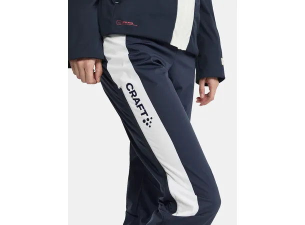 Craft NOR Pro Nordic Race 3/4 Pant W Skibukse til damer, 3/4 zip, blaze-white 