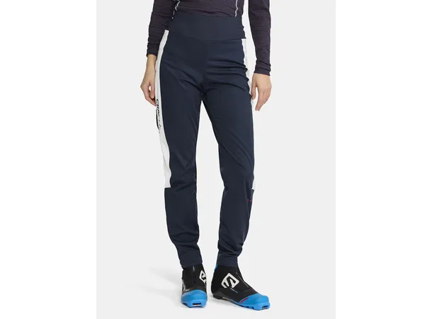 Craft NOR Pro Nordic Race 3/4 Pant W Skibukse til damer, 3/4 zip, blaze-white 
