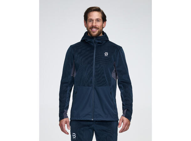 Dæhlie Jacket Boulder Men XL Stilfull langrennsjakke, Navy blue 
