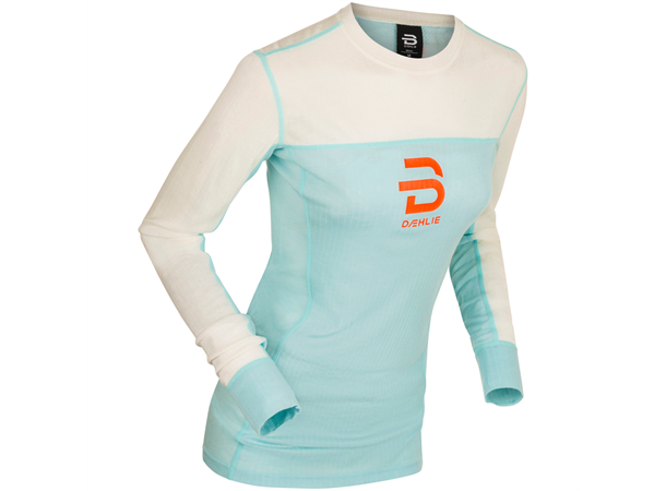 Dæhlie Performance-Tech LS Wmn Supertrøye, Iced aqua