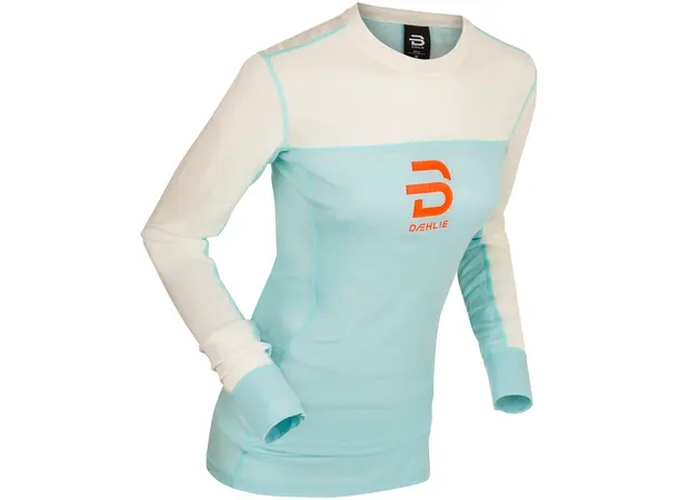 Dæhlie Performance-Tech LS Wmn Supertrøye, Iced aqua 