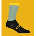 GIRO Comp High Rise Sokker M Green wavy