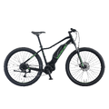 Hard Rocx E-Shock 6 29R Sort/grønn 20'' 60Nm, E6100, 418wh, Skivebrems