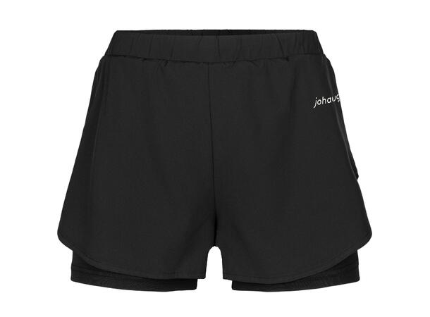 Johaug Discipline Shorts 2.0 Sort Superlett løpeshorts