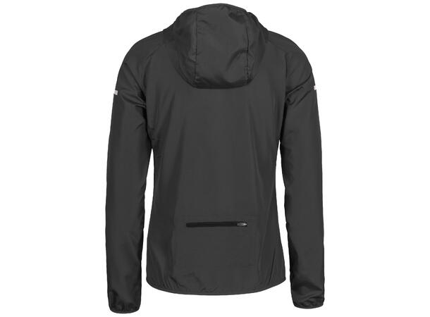 Johaug Windguard Jacket 2.0 Sort S Lett løpejakke i vindavvisende