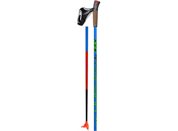 KV+ Tornado Junior Skistav 125cm Lett og sterk juniorstav