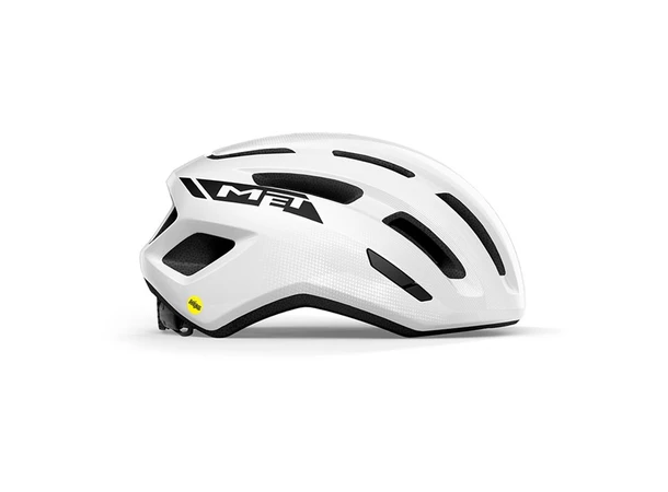 MET Miles Sykkelhjelm MIPS S/M (52-58) White glossy, MIPS 