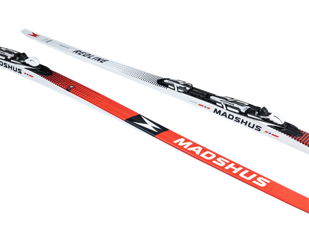 Madshus Redline Skate F2 187cm 60-75kg Toppmodell skøyteski for faste forhold