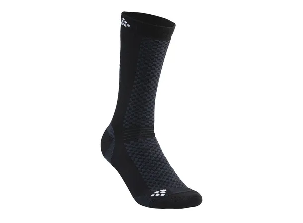 Craft Warm Mid 2-pk Sokker Ergonomisk, fukttransporterende sokk 
