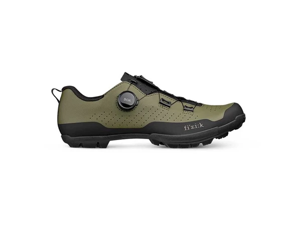 Fizik Terra Atlas MTB Sykkelsko Army X5 Nylon, Single BOA, Unisex 