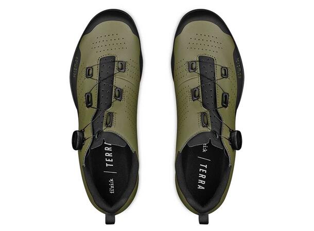 Fizik Terra Atlas MTB Sykkelsko Army X5 Nylon, Single BOA, Unisex 
