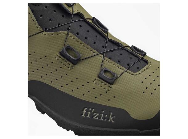 Fizik Terra Atlas MTB Sykkelsko Army X5 Nylon, Single BOA, Unisex 