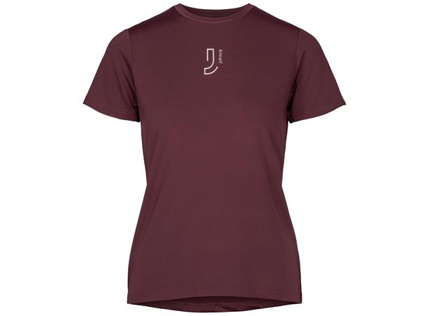 Johaug Elemental T-skjorte 2.0 Brownish red, basic trenings t-skjorte
