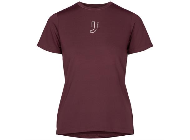 Johaug Elemental T-skjorte 2.0 Brownish red, basic trenings t-skjorte