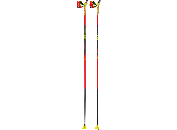 Leki HRC Max FRT Red Skistav 24/25 Toppmodell racingstav