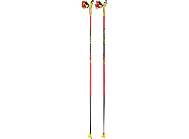 Leki HRC Max FRT Red Skistav Toppmodell racingstav 
