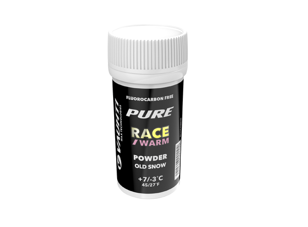 Vauhti Pure Race Old Snow Warm | +7/-3 Fluorfritt varm-pulver