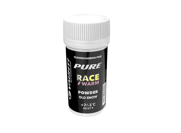 Vauhti Pure Race Old Snow Warm | +7/-3 Fluorfritt varm-pulver 