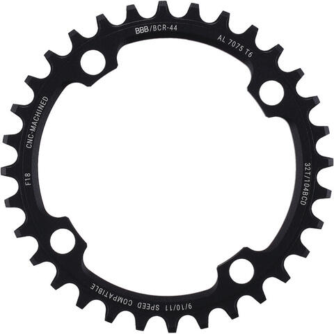 BBB MTBgear BCR-44 Krankdrev 36T 104 BCD/4-arm, 9/10/11-Delt, alu
