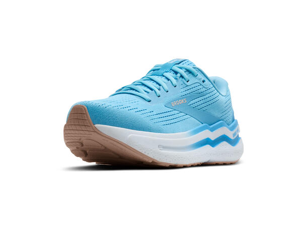 Brooks Ghost Max 2 W Baltic sea/bonnie blue/peach, løpesko 