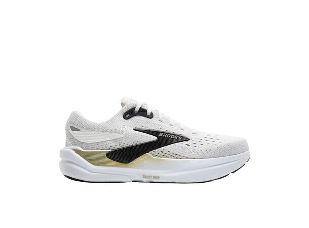 Brooks Ghost Max 3 Menn Brights White/Tea/Black 