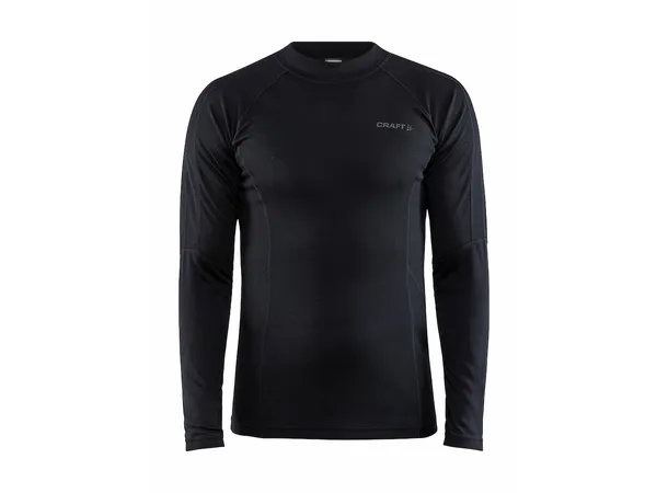 Craft Core Warm Baselayer Set M Sort Varmt superundertøy-sett 