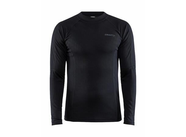 Craft Core Warm Baselayer Set M Sort Varmt superundertøy-sett
