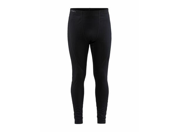 Craft Core Warm Baselayer Set M Sort Varmt superundertøy-sett