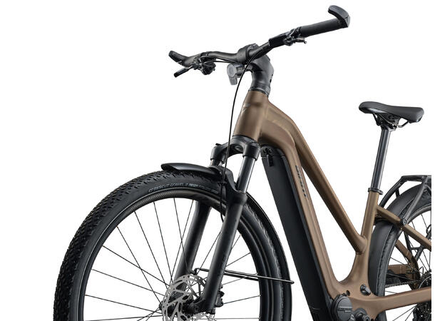 Giant Explore E+ 3 Pro STA Pyrite Brown SyncDrive Pro2, 85 Nm, 625Wh, elsykkel 
