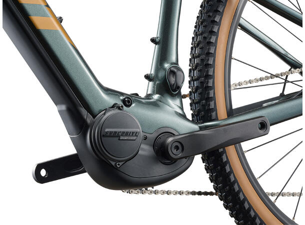 Giant Talon E+ S Asphalt Green SyncDrive Sport2, 75 Nm, 430Wh, elsykkel 