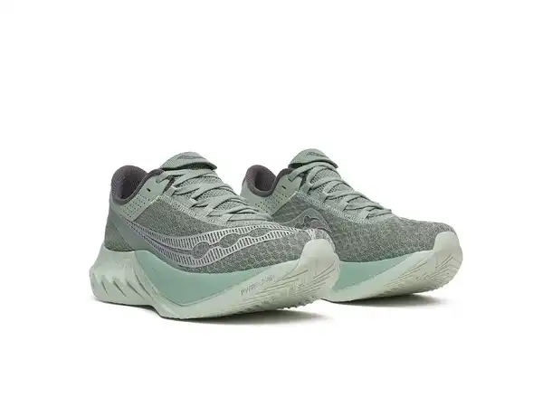 Saucony Endorphin Pro 4 Men Iceberg/Carbon, konkurransesko 