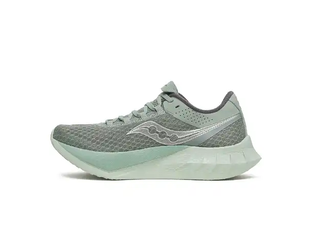 Saucony Endorphin Pro 4 Men Iceberg/Carbon, konkurransesko 