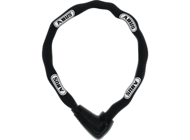 Abus Kjettinglås 9808K X-PLUS, 85 cm FG Godkjent, nøkkel, 8mm 85cm, Level 11 