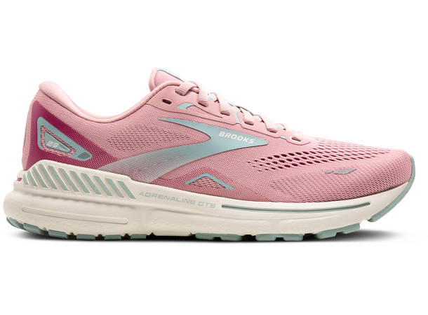 Brooks Adrenaline GTS23 W Zephyr/blue/coconut, stabil sko