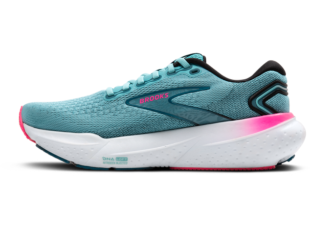 Brooks Glycerin 21 W Løpesko 37,5 Maroccan blue/aqua/pink, mengdesko
