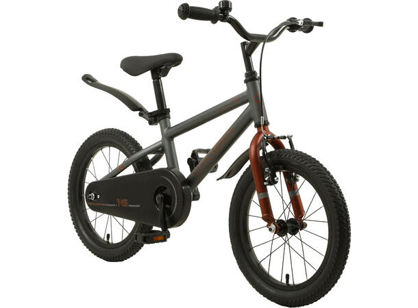 Caliber Barnesykkel 16" Orange/Grey 