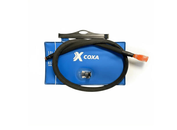 Coxa 1.2lLdrikkeblære med isolert slange Drikkeblære, 1.2 liter