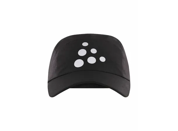 Craft PRO Run Soft Cap Sort Lett og myk løpecaps 