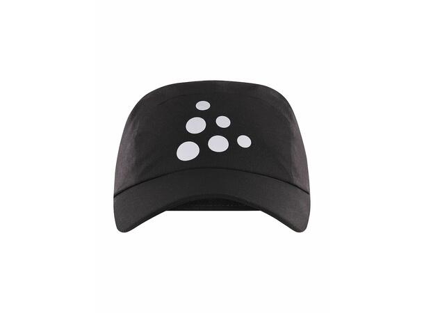 Craft PRO Run Soft Cap Sort Lett og myk løpecaps