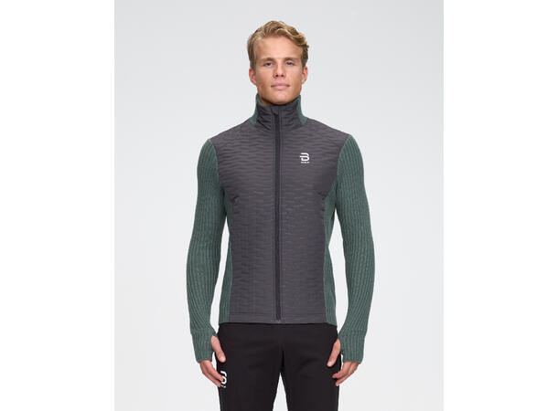 Dæhlie Full Zip Comfy Dark Forest Varm full-zip til herre, mørk grønn 