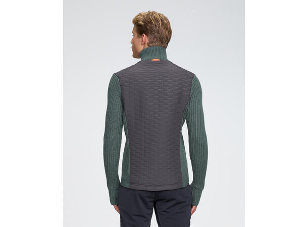 Dæhlie Full Zip Comfy Dark Forest Varm full-zip til herre, mørk grønn
