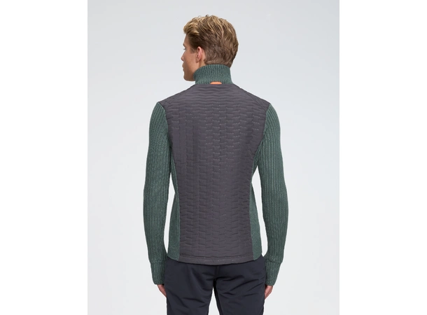 Dæhlie Full Zip Comfy Dark Forest Varm full-zip til herre, mørk grønn 