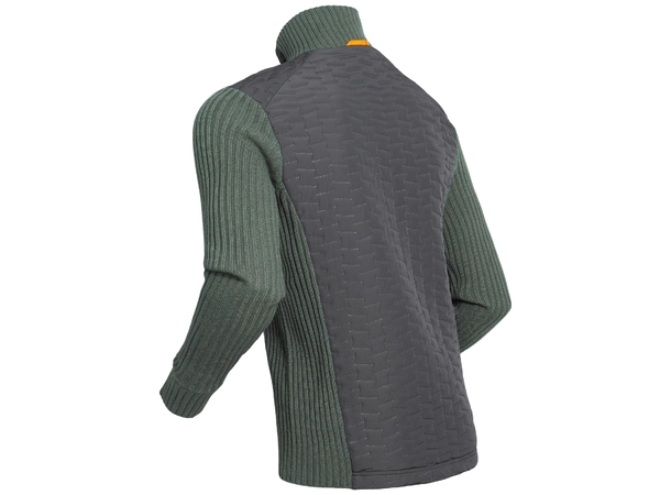 Dæhlie Full Zip Comfy Dark Forest Varm full-zip til herre, mørk grønn 