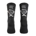 Northwave Will Ride For Beer Sock 44-47 Sort, kule sykkelsokker