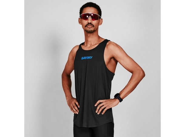 SAYSKY Logo Flow Singlet Superlett og fukttransporterende singlet 