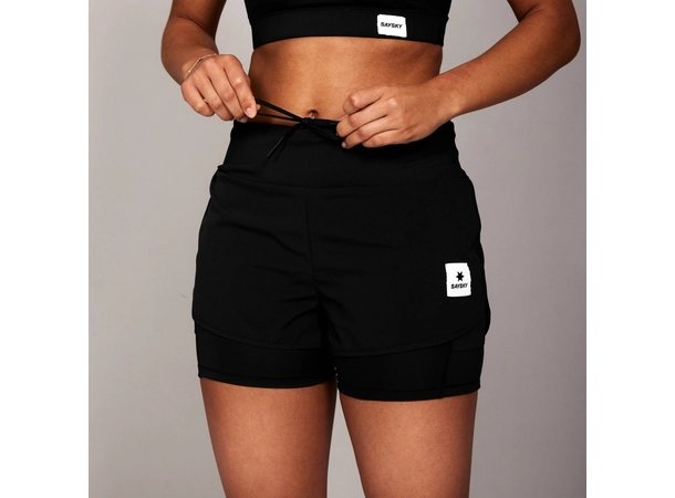 SAYSKY W 2 in1 Pace Shorts 3" Perfekt løpeshort med topp komfort 