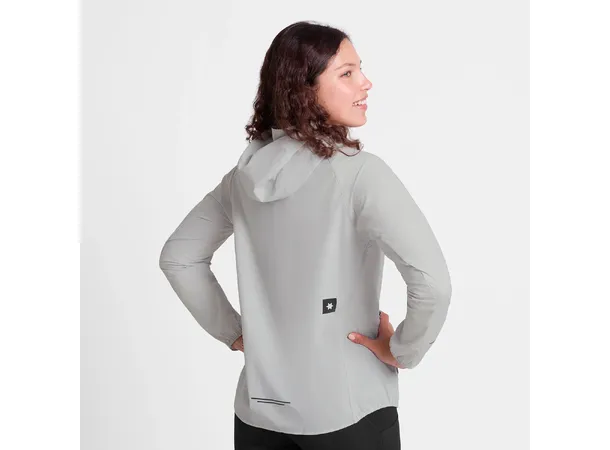 SAYSKY W Clean Pace Flex Hooded Jacket Vindtett og vannavvisende løpejakke 