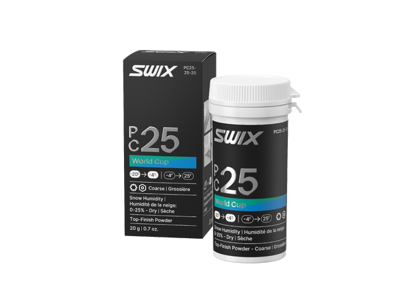 Swix PC25 WC Powder Coarse Dry | -20/-4 Pudder i toppfinish for tørr, grov snø