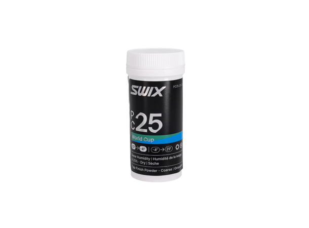 Swix PC25 WC Powder Coarse Dry | -20/-4 Pudder i toppfinish for tørr, grov snø