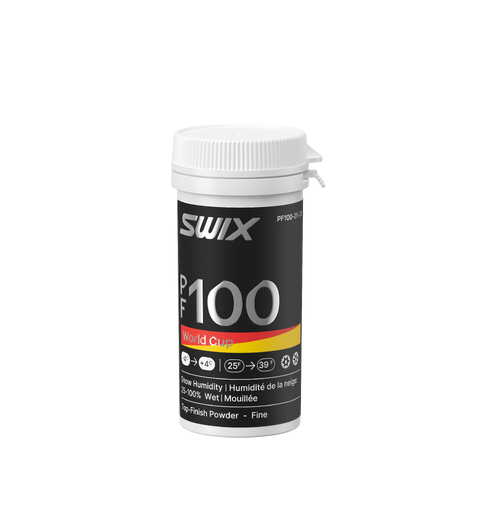 Swix PF100 WC Powder Fine Wet | -4/+4 Pulver for våt fin snø